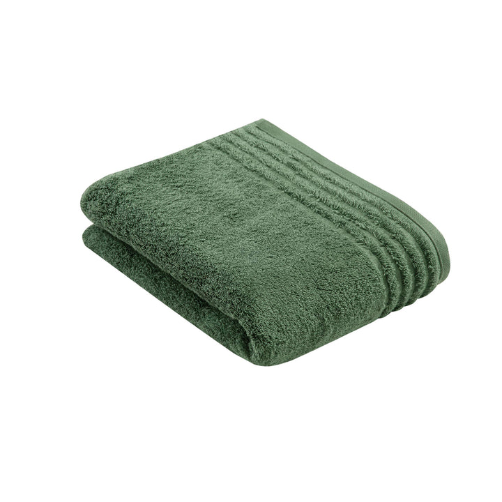 Vossen Vienna Style Supersoft Badetuch 80 x 160 cm Evergreen, Badetuch 80 x 160 cm Evergreen