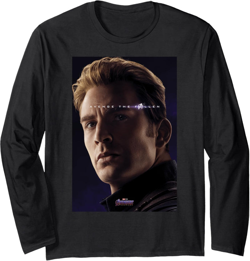 Marvel Avengers Endgame Captain America What Ever It Takes Langarmshirt