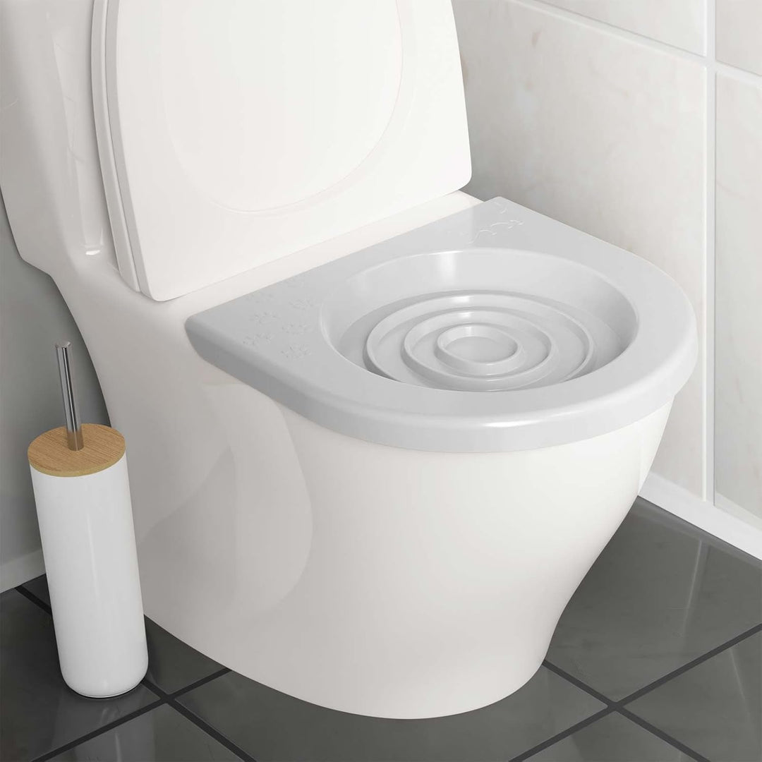 Trainingssystem zum eingewöhnen Ihrer Katze an das WC Katzen WC-Sitz Toiletten Training System Katze