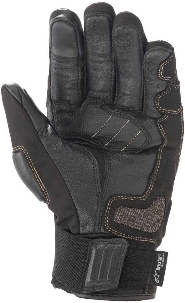 Alpinestars Corozal V2 Drystar Motorradhandschuhe (Black/Gold,XL)