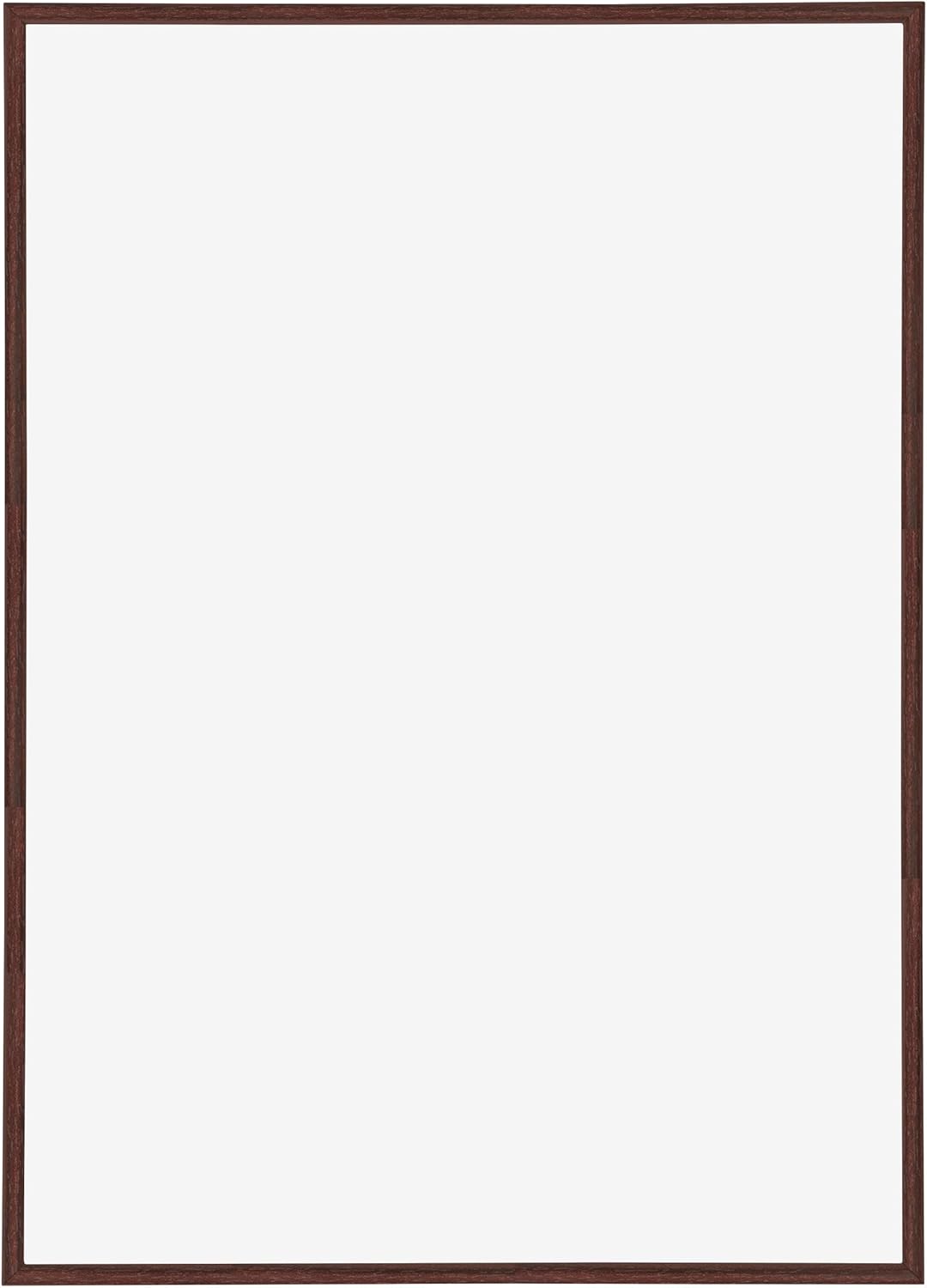 yd. Your Decoration - Bilderrahmen DIN A2 42x59,4 cm - Braun - Bilderrahmen aus Kunststoff mit Antir