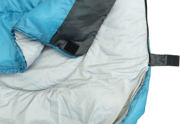 Origin Outdoors Unisex – Erwachsene Sommer Schlafsack, Blau-Grau, One Size