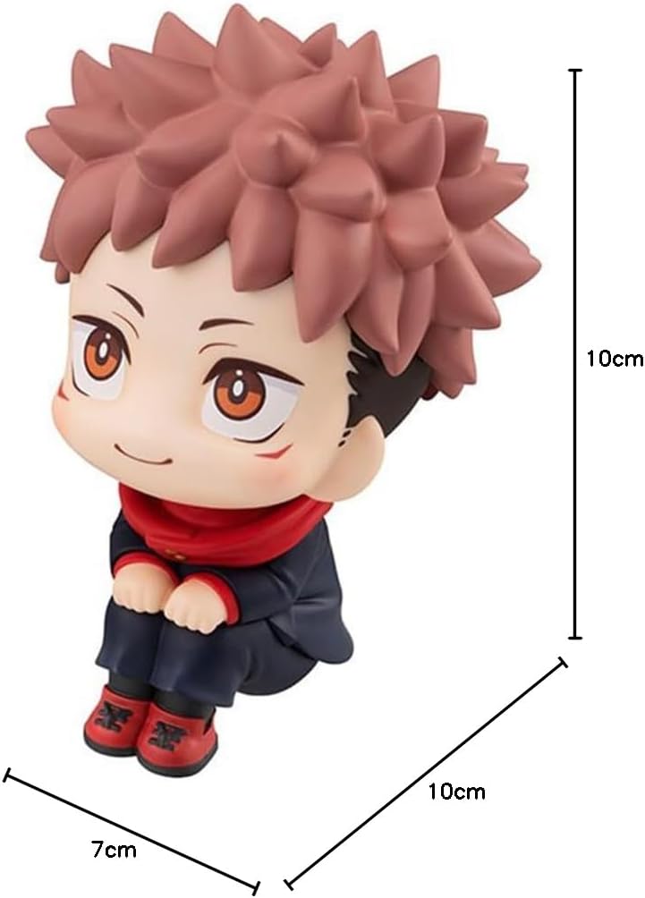 Yuji Itadori Figur Statue Anime Q Version Megumi Figur 9,5 cm Look Up Pose Modell Statue PVC Niedlic