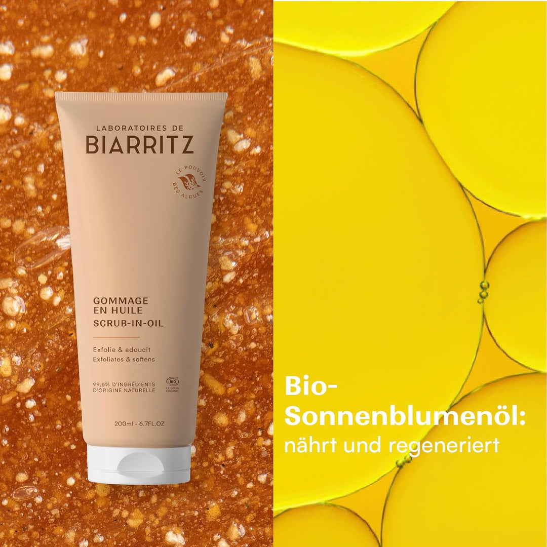 Laboratoires de Biarritz - Öl-Peeling - Peelt & sorgt für weiche Haut - bio-zertifiziert - Körper -