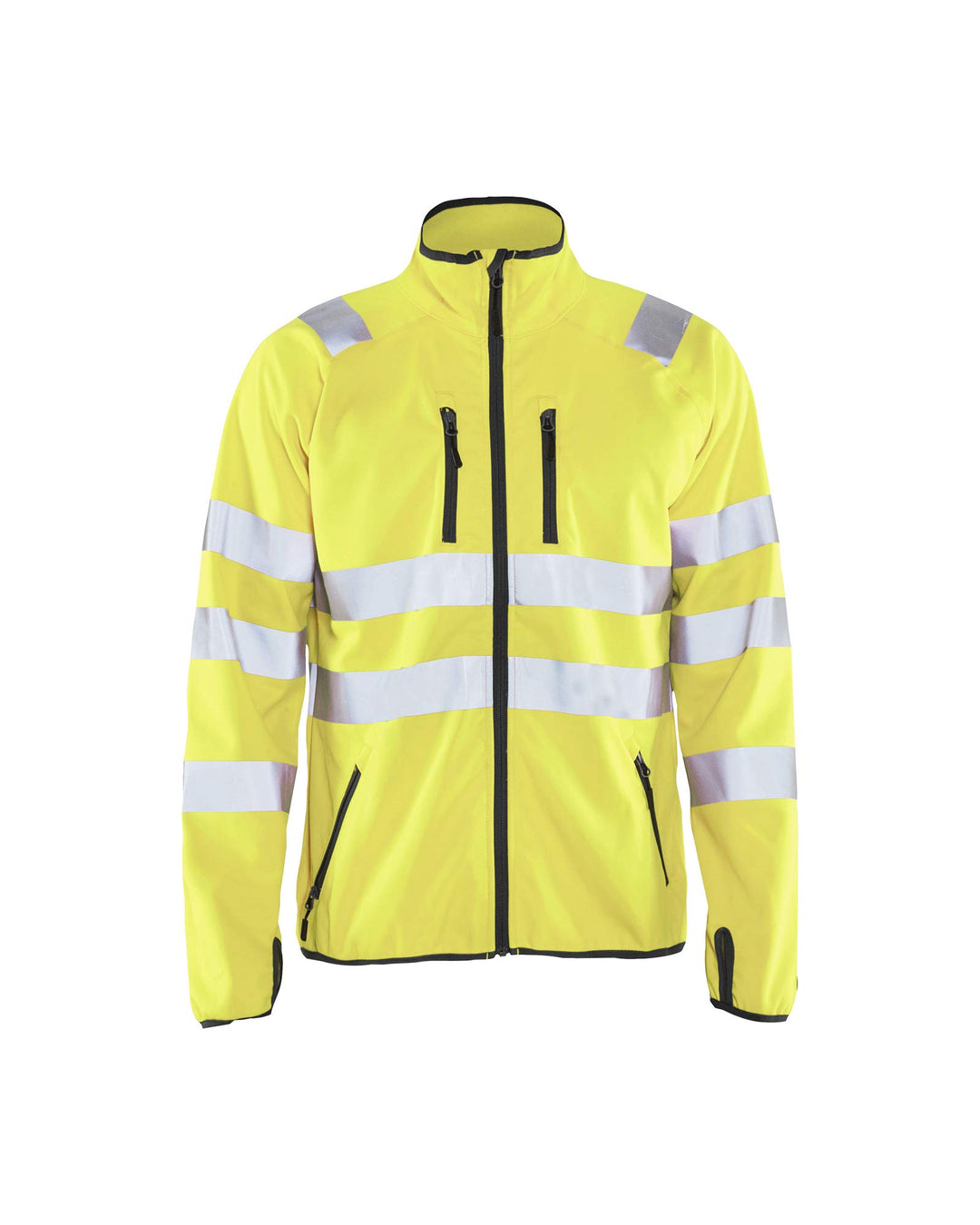 Blaklader 49062512 HIGH VIS JACKET Softshell, Gelb, grootte M M High Vis Gelb, M High Vis Gelb
