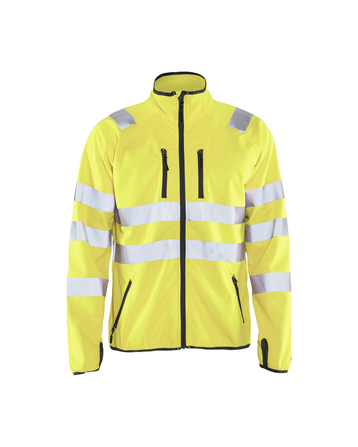 Blaklader 49062512 HIGH VIS JACKET Softshell, Gelb, grootte M M High Vis Gelb, M High Vis Gelb