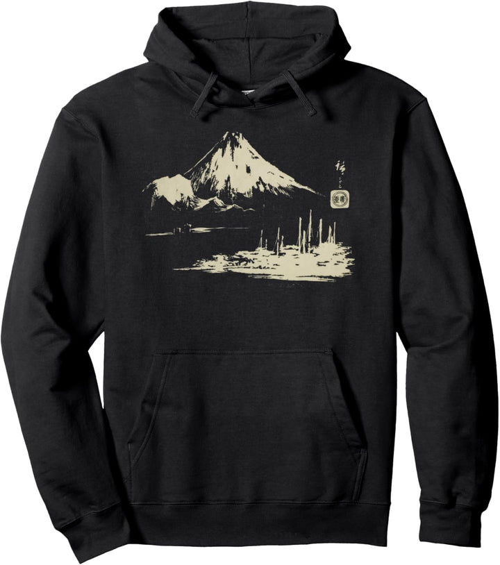 Berühmte Japanische Kunst Seikenji Fuji Hiroshige Stilvoll Pullover Hoodie