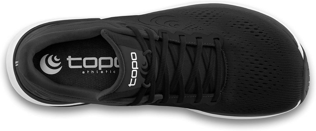 Topo Athletic Herren Ultrafly 4 Low-top 41.5 EU Schwarz Weiss, 41.5 EU Schwarz Weiss