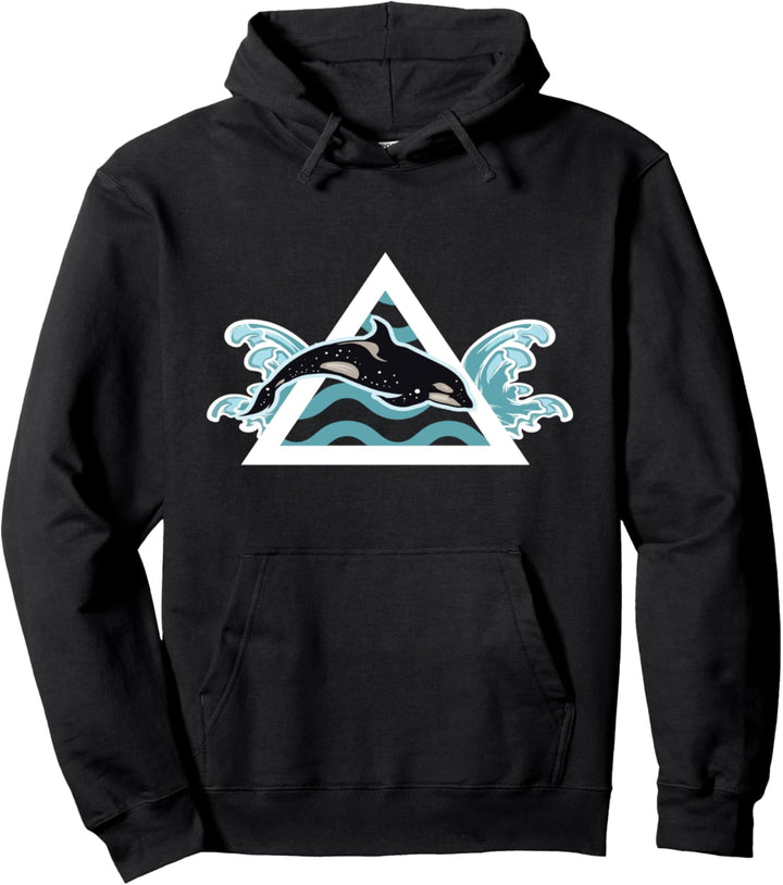 Orca Wale Geschenk Killer Wal Pullover Hoodie