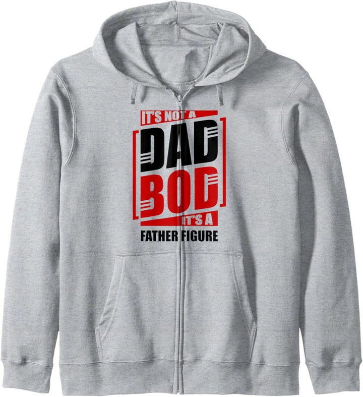 Alles Gute zum Vatertag 2021 Nicht ein Papa Bod lustig Retro Kapuzenjacke