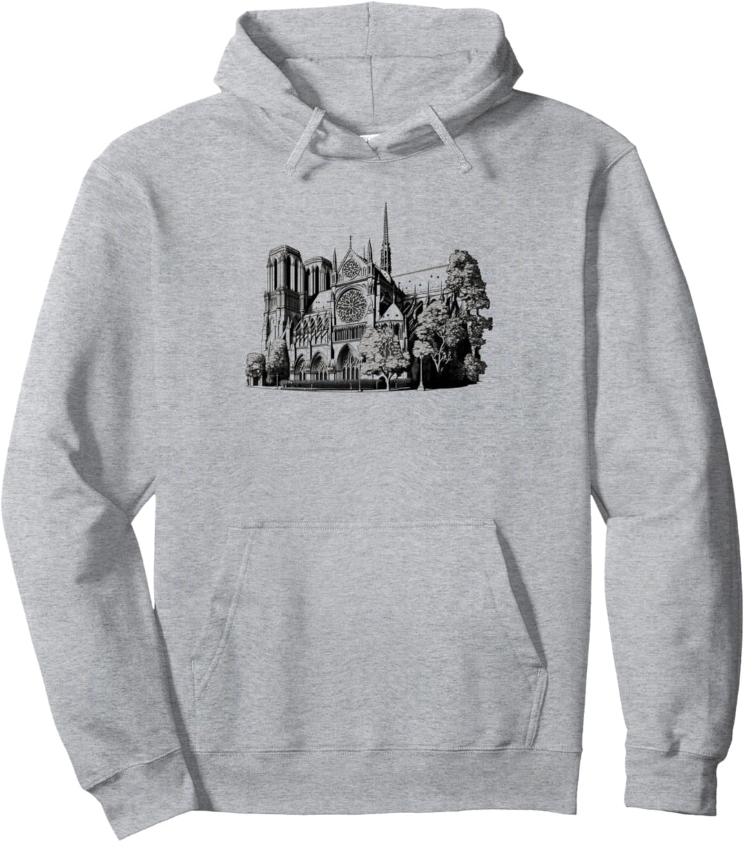 Notre Dame Paris Kathedrale Pullover Hoodie
