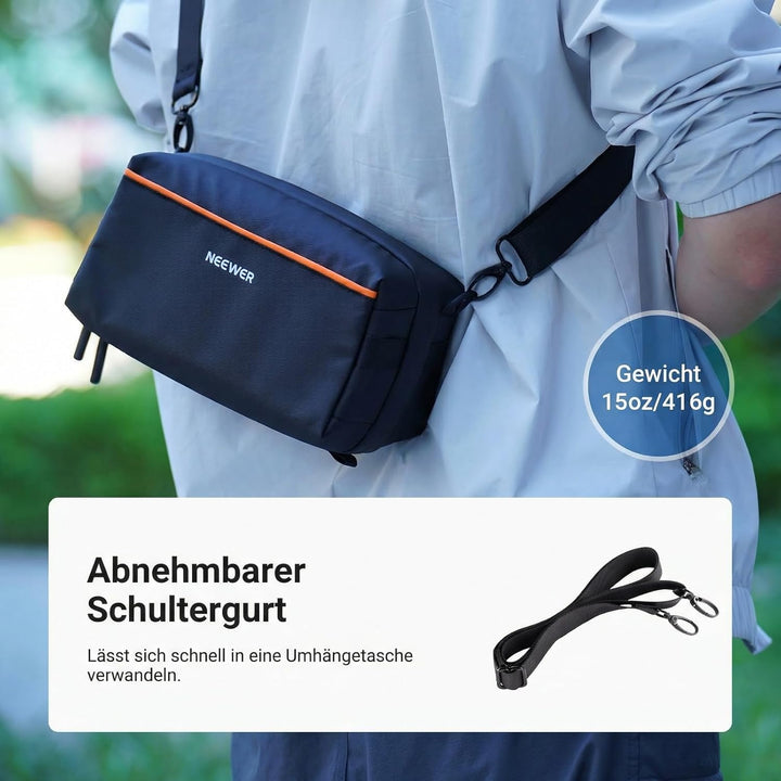 NEEWER Tech Tasche, spritzwassergeschützte Tech Pouch Organizer Kabeltasche, Reisetasche mit Mehrere