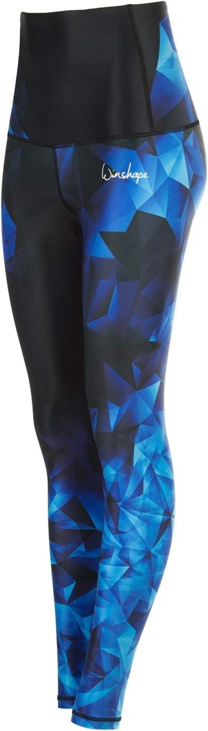 WINSHAPE Women's Damen Functional Power Shape Tights „high Waist“ Hwl102- Brilliant Leggings XS Saph