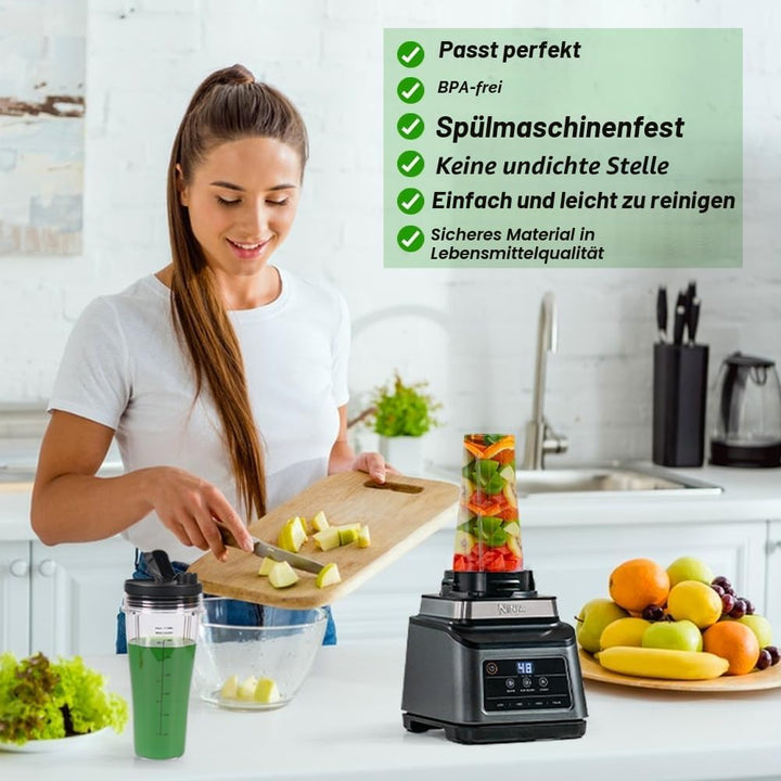 GINOYA Mixer Ersatzteile für Ninja Küchenmaschine & Mixer CB350EU BN800EU BN750EU BN650EU BN495EU CB