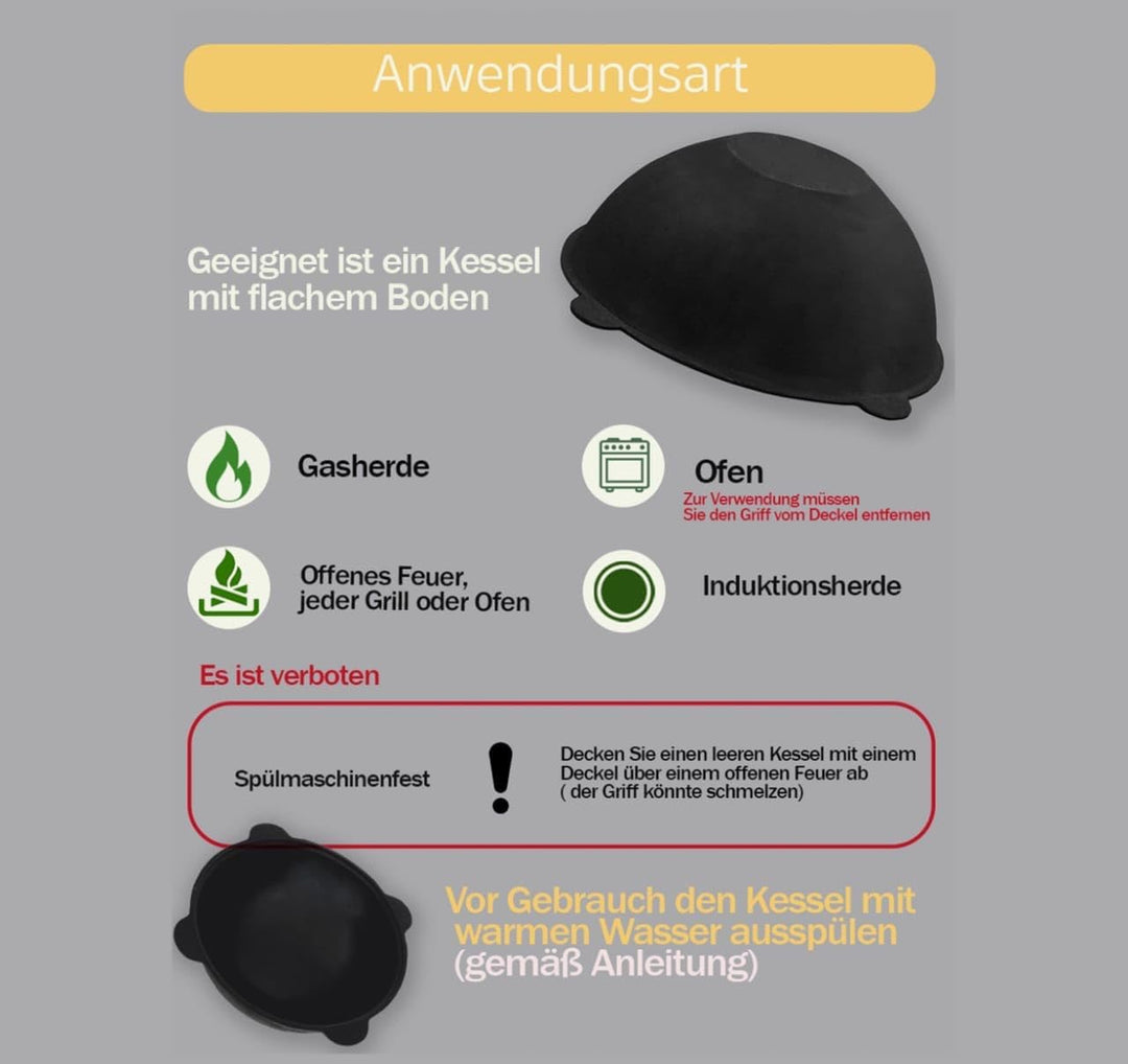 Utschak 10l, Kazan-Ofen, Utschak mit Kasan, Utschak Kasan Ofen, Kazan 10l, учаг, казан, kazan 10l se