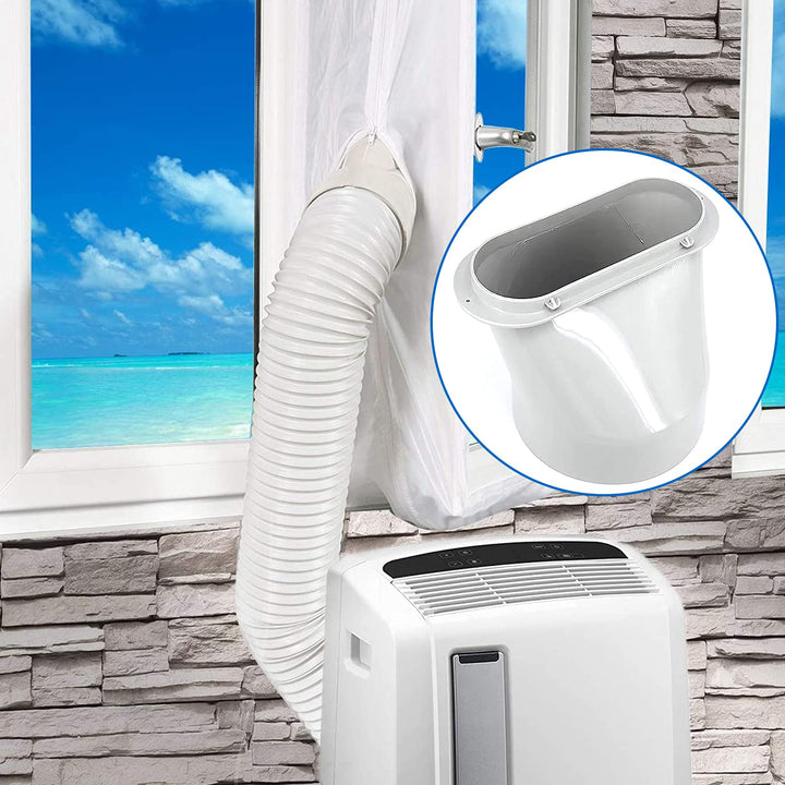 Klimaanlage Fensteradapter, Klimagerät Fenster Adapter, Abluftschlauch-Kit, Klimageräte-Zubehör für