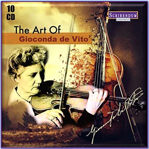 The Art of Gioconda de Vito, Audio-CD