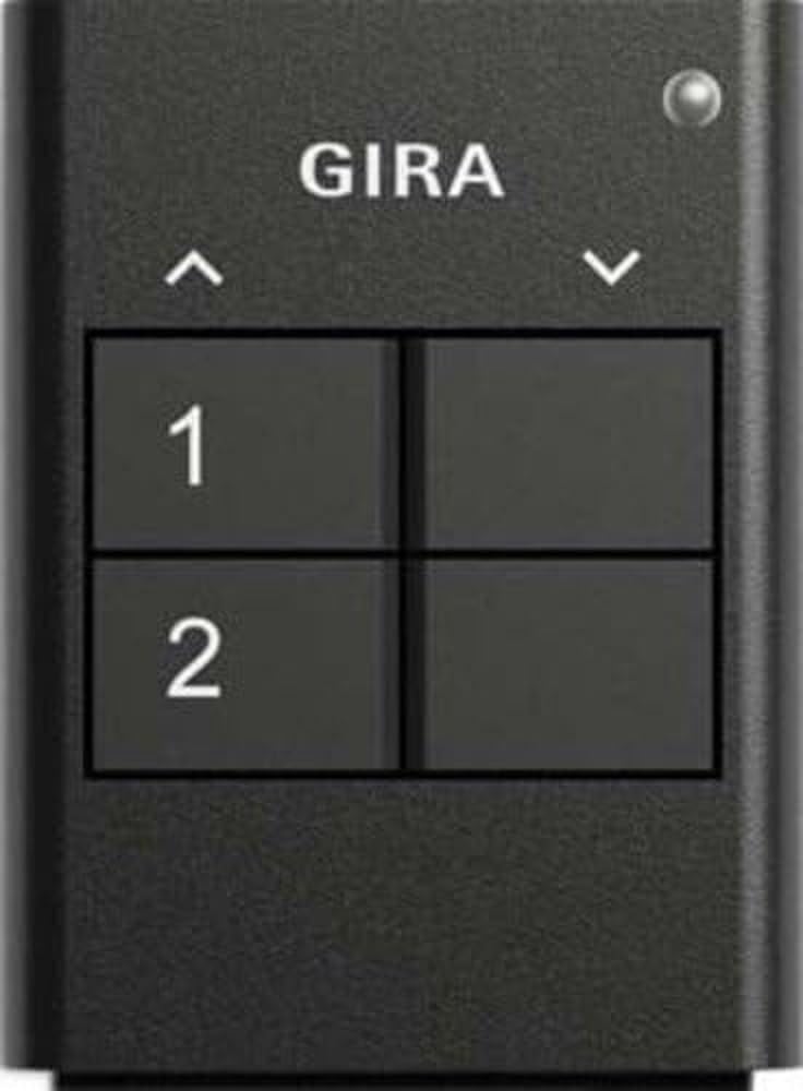 Gira 535210 Funk Handsender 2-Fach Gira eNet, anthrazit