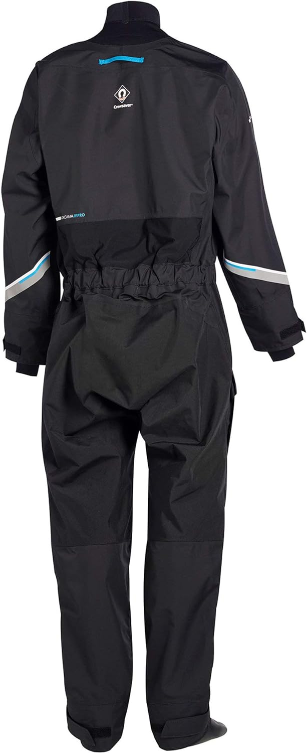 Crewsaver Boating and Sailing Atacama Pro Drysuit Dry with Undersuit Black Unisex Waterproof and Bre