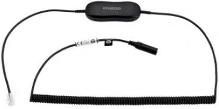 Jabra Evolve 30/40/80 Smart-Converter-Kabel 3,5mm-Klinkenstecker auf RJ9 für Festnetztelefone