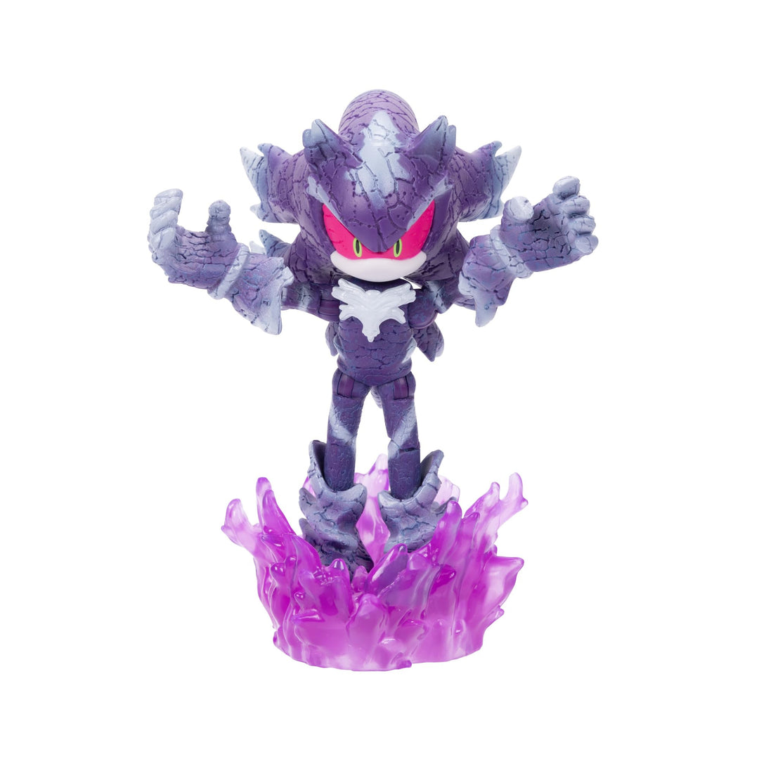 Sonic the Hedgehog Mephiles the Dark Actionfigur mit lila Nebel-Basiszubehör, 10,2 cm, ab 3 Jahren (