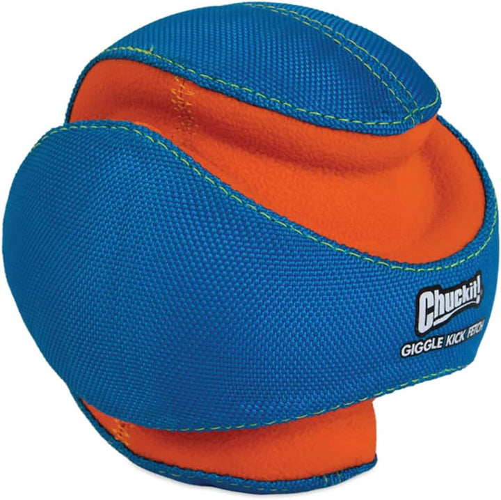 ChuckIt! Kick Fetch Hundespielzeug Ball mit Giggle Sounds, klein Small Giggler, Small Giggler