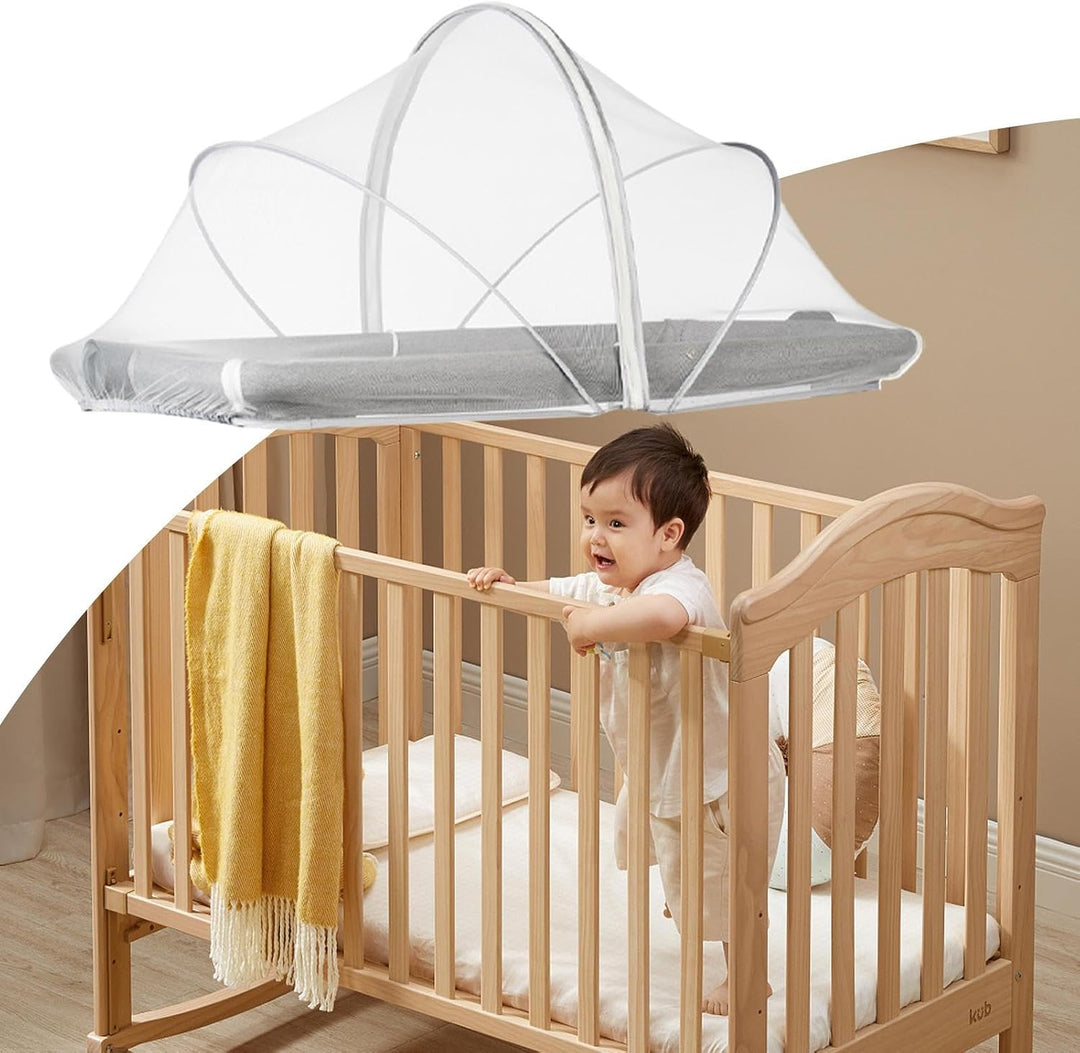 Für Stubenwagen, Netz, atmungsaktiv, faltbar, für Kinderbett, Kinderwagen, Terrasse, Hängematte für
