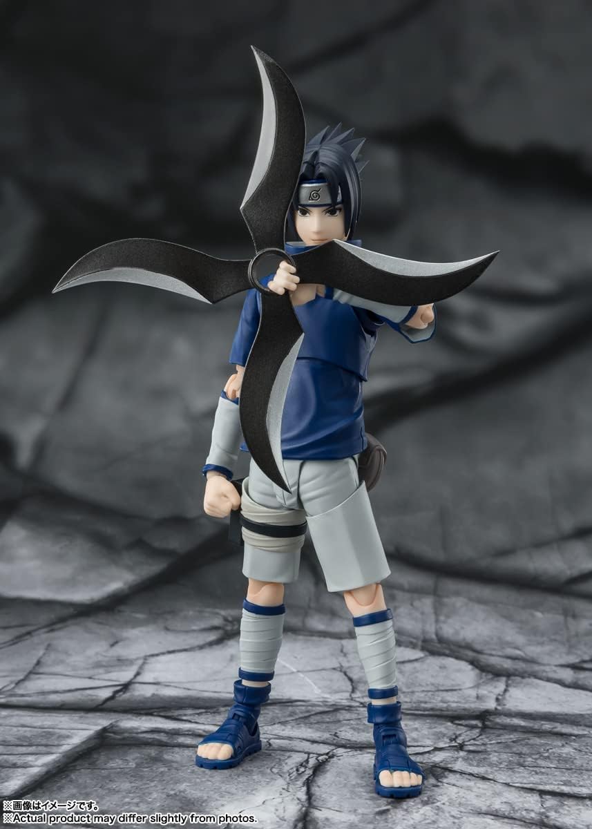 Bandai Tamashii Nations - Sasuke Uchiha -Ninja Prodigy of the Uchiha Clan Bloodline Naruto, Spirits