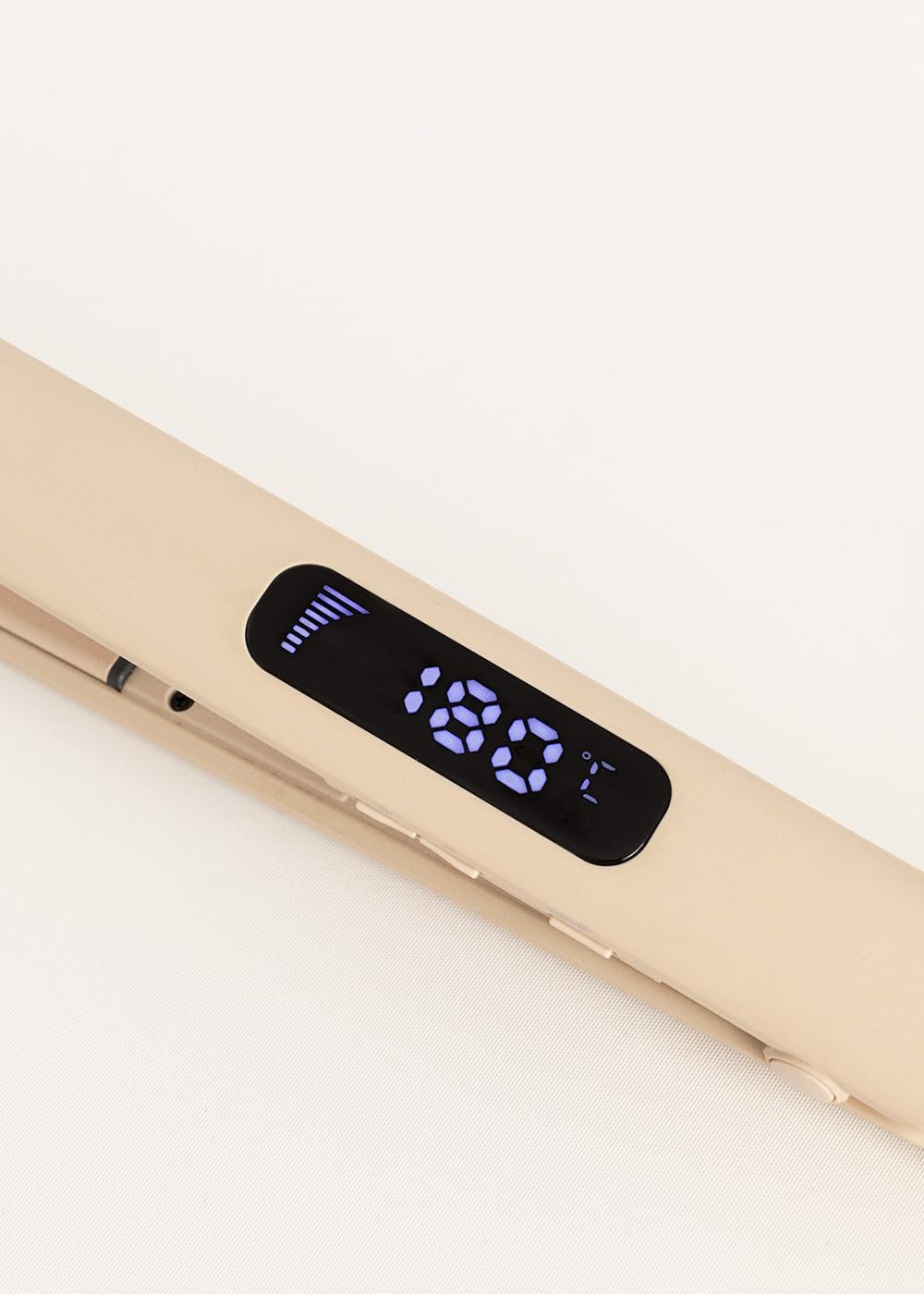 CREATE/CERAMIC STYLER SLIM/Keramikbeschichteter Haarglätter Sand/Digitales Glätteisen, 9 Temperature