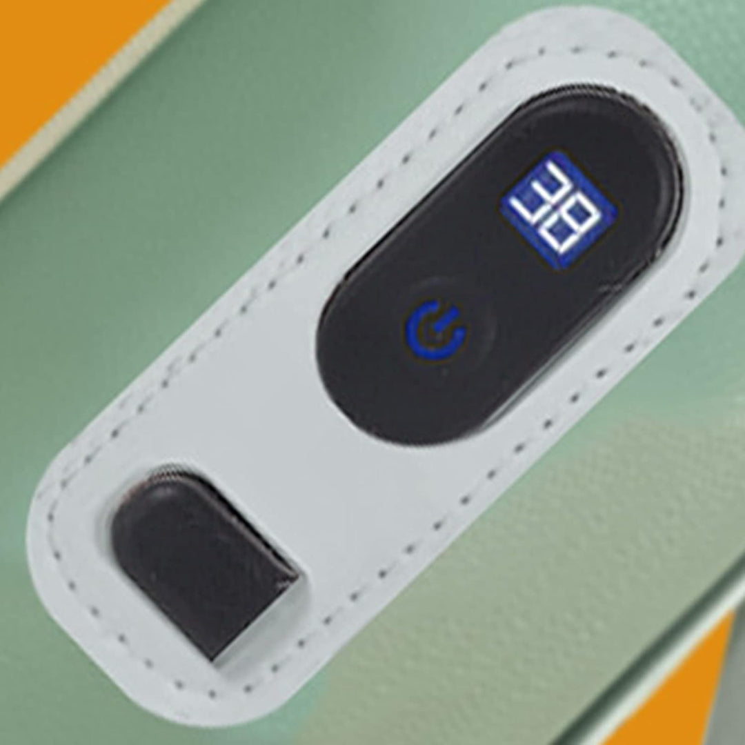 Tragbarer USB-Babyflaschenwärmer, Digital LCD-Display, Temperatureinstellbar 38-55°C, Wasserdichtes