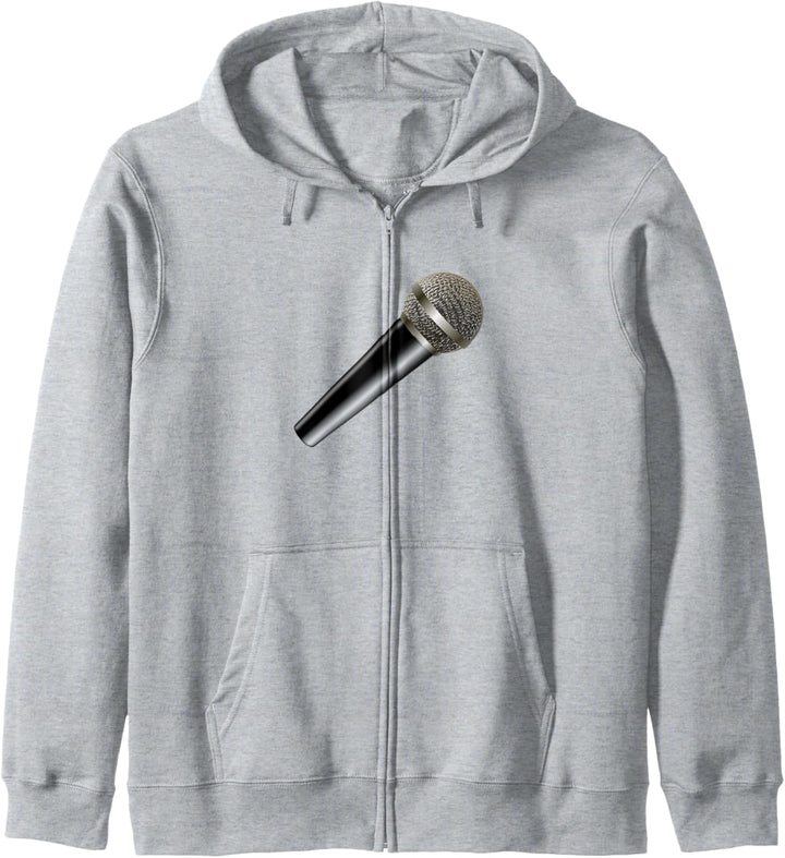 Mikrofon Kapuzenjacke
