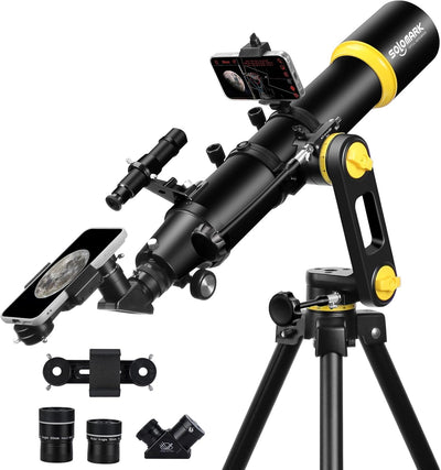 Teleskop, Teleskope für Erwachsene, professionelle Astronomie, 90 mm Öffnung, 700 mm Hochleistungste