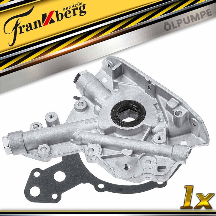 Frankberg 1x Ölpumpe Kompatibel mit Astra F 1991-2001 Astra G 1998-2009 Combo 1994-2011 Corsa 1993-2