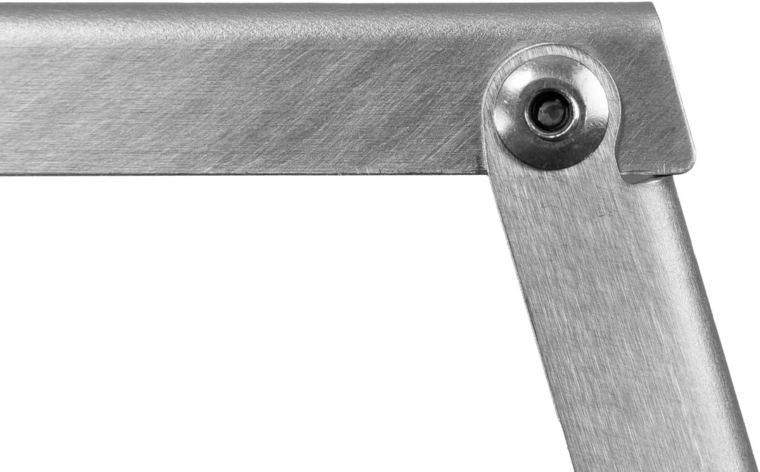 FENNEK Klapprost XL mit Tasche | Mobiler Grillrost zum Aufklappen | Extra stabile Ausführung mit gro