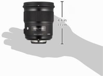 Sigma 50mm F1,4 DG HSM Art Objektiv für Nikon F Objektivbajonett für Nikon Single, für Nikon Single