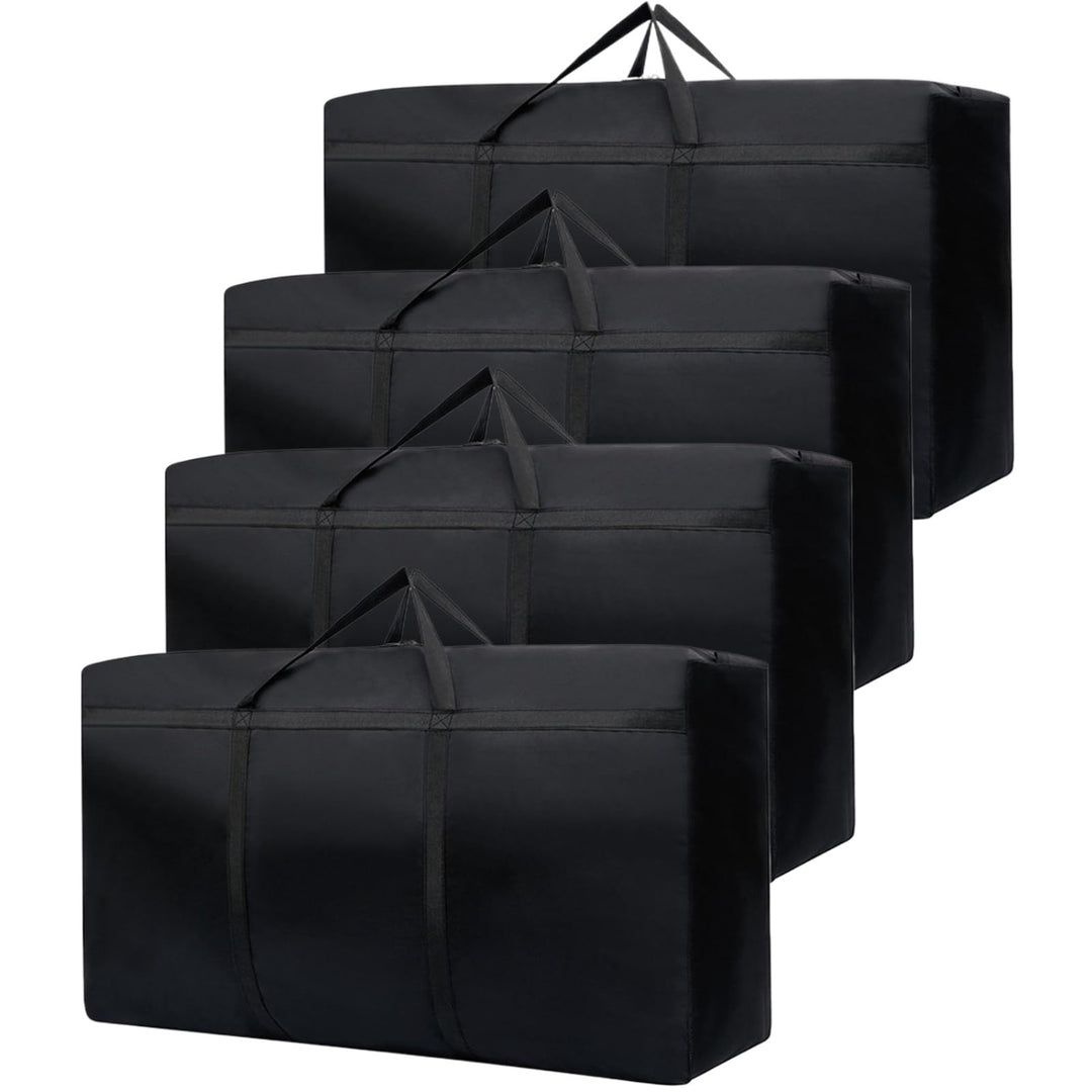 Aufbewahrungstasche,180 L Reisetasche Gross,600D Heavy-Duty Umzugstaschen Mit Reissverschlüssen Hand