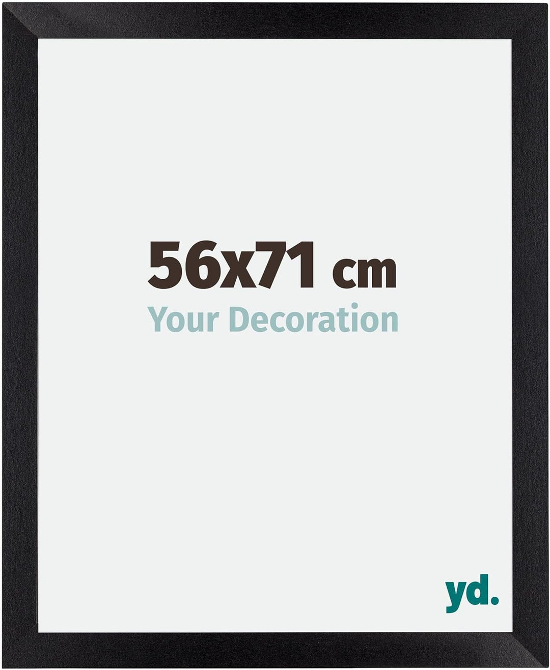 yd. Your Decoration - Bilderrahmen 56x71 cm - Bilderrahmen aus MDF mit Acrylglas - Antireflex - Ausg