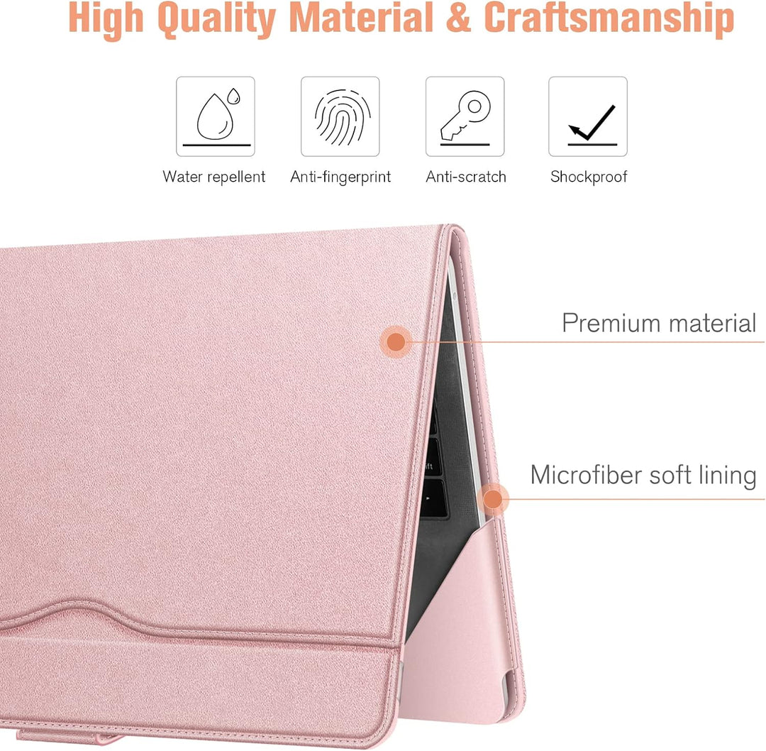 Fintie Hülle Kompatibel mit MacBook Air M3 M2 13.6 (2024-2022), MacBook Air M1 13 (2020-2018) und Ma