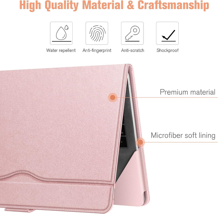 Fintie Hülle Kompatibel mit MacBook Air M3 M2 13.6 (2024-2022), MacBook Air M1 13 (2020-2018) und Ma