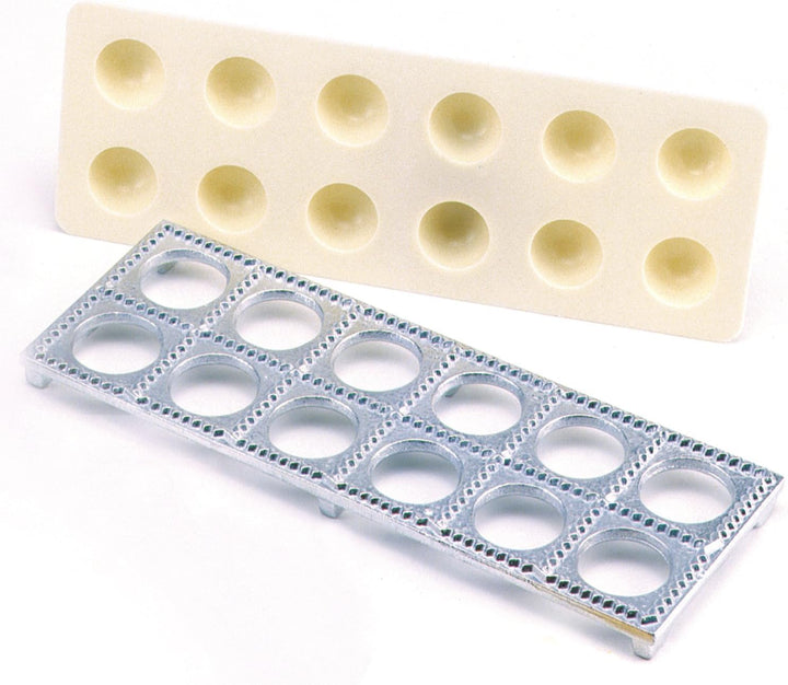 Norpro Ravioli-Maker mit Presse Metallisch, Metallisch