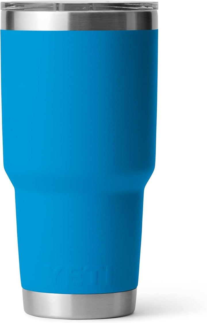 YETI Ramble Becher Mit MagSlider Deckel, Big Wave Blue, 30 oz (887 ml), Big Wave Blue