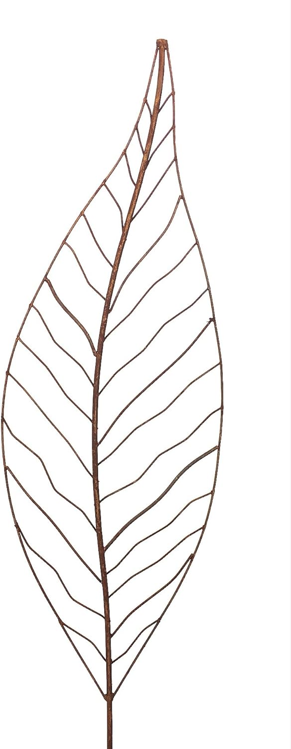 Crispe home & garden Gartenstecker Edelrost - Farn klein | Rankhilfe Gartendeko Höhe 110 cm, Farn Kl