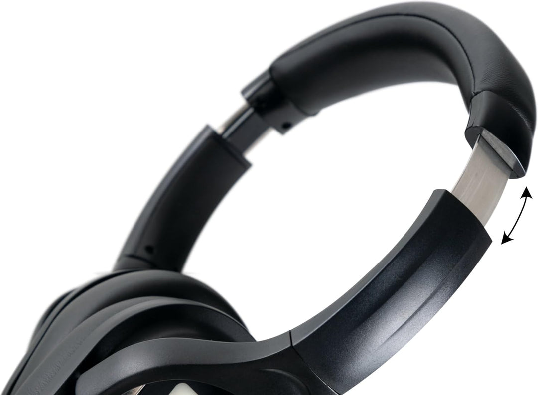 Pronomic SDH-340 USB-C Silent Disco V2 Kopfhörer - kabelloser Funkkopfhörer mit LED-Farbwechsel, USB
