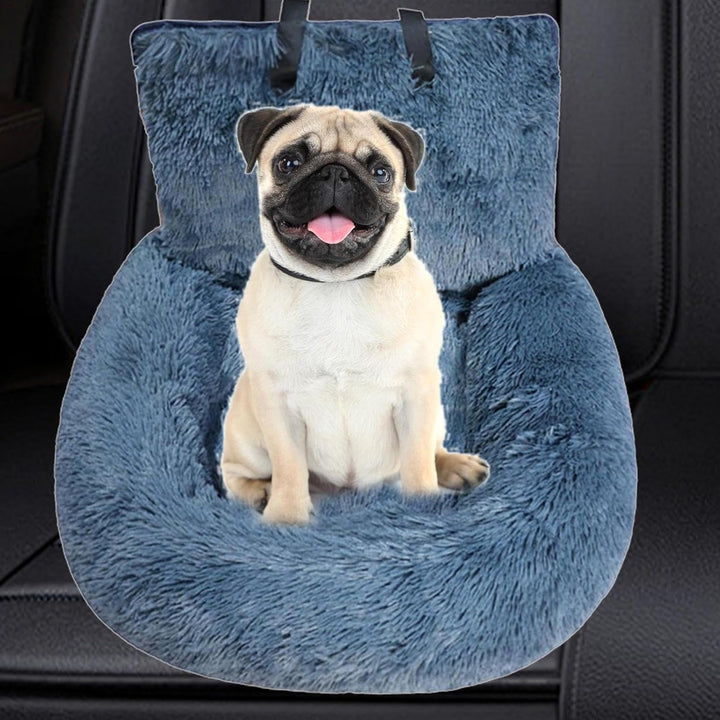 Hunde Autositz, Hundebett Auto, Hunde Autositz Fluff-y Inkl. Sicherheitsgurt, Haustier-Autositz, Aut