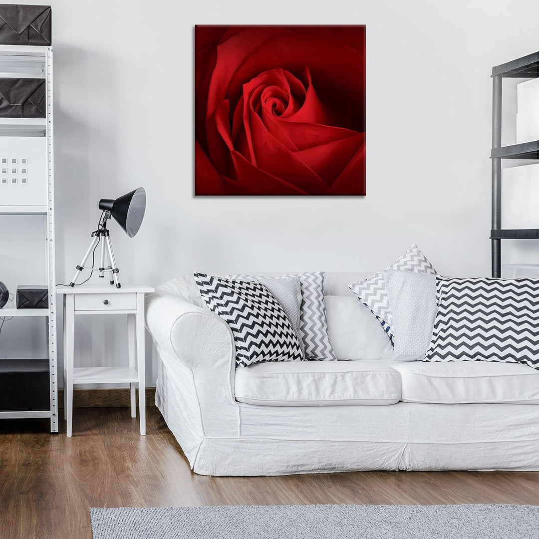 Forwall Canvas Bilder Blumen Rosen Rosa Modern Schlafzimmer Wohnzimmer Leinwandbilder Wandbild Kunst