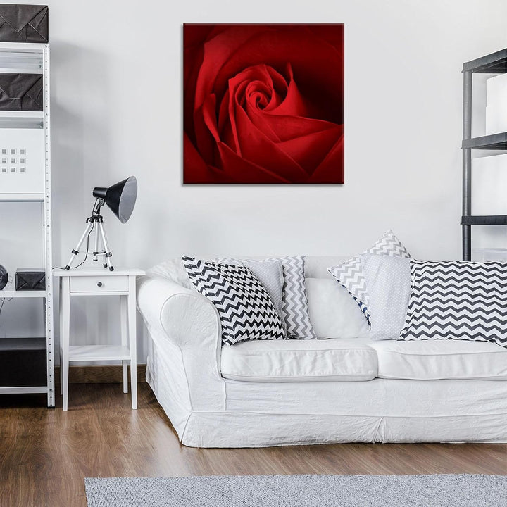 Forwall Canvas Bilder Blumen Rosen Rosa Modern Schlafzimmer Wohnzimmer Leinwandbilder Wandbild Kunst