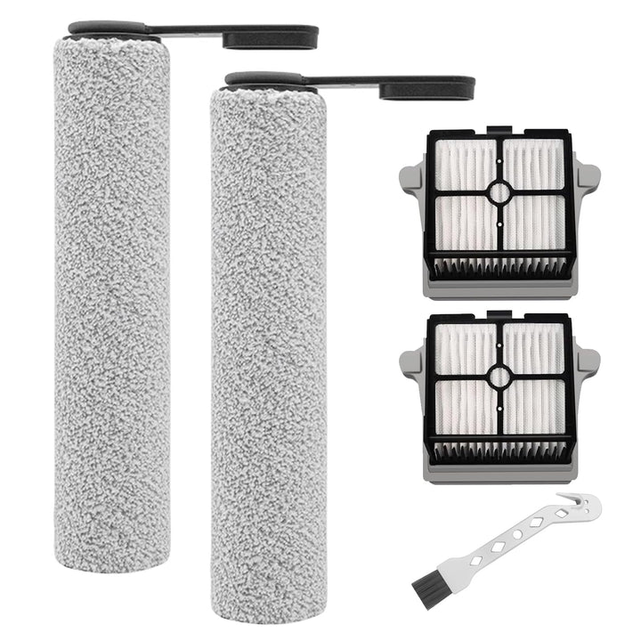 Fixbetter Ersatzbürstenrolle und HEPA-Filter passend für Tineco FLOOR ONE S7 PRO/FLOOR ONE S6 Akku-N