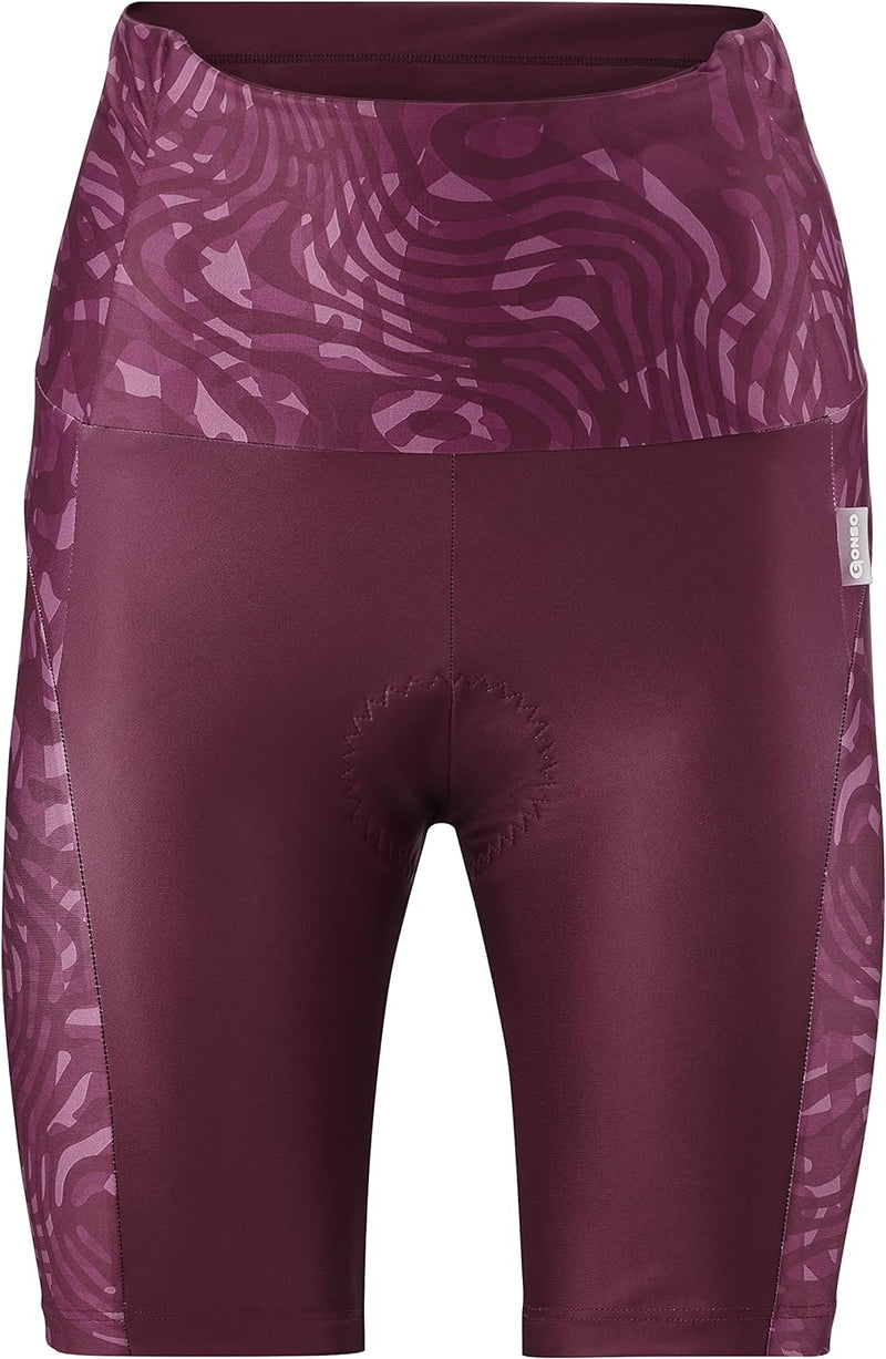 Gonso Damen Fahrradhose Malegga 40 Prune, 40 Prune