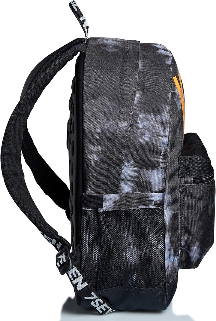 Seven Zaino The Double Pro - Tye And Dye Boy - Scuola e Tempo Libero Grau, Grau
