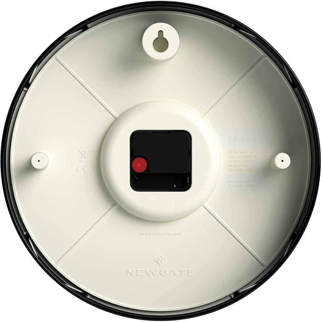 NEWGATE® The Luggage Wanduhr aus Metall Wanduhren - Designer Bahnhofsuhr - Perfekt als Küchenuhr - B